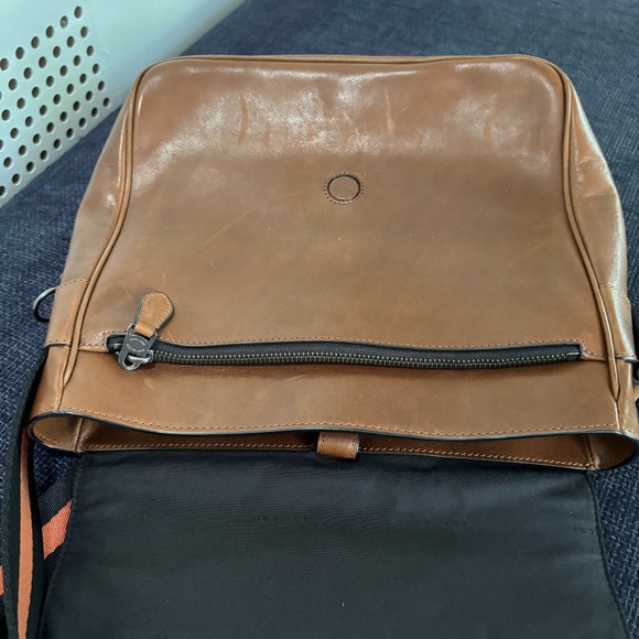 Coach Metropolitan Tan Leather Crossbody Messenger Bag Sz OS - Picture 9 of 16